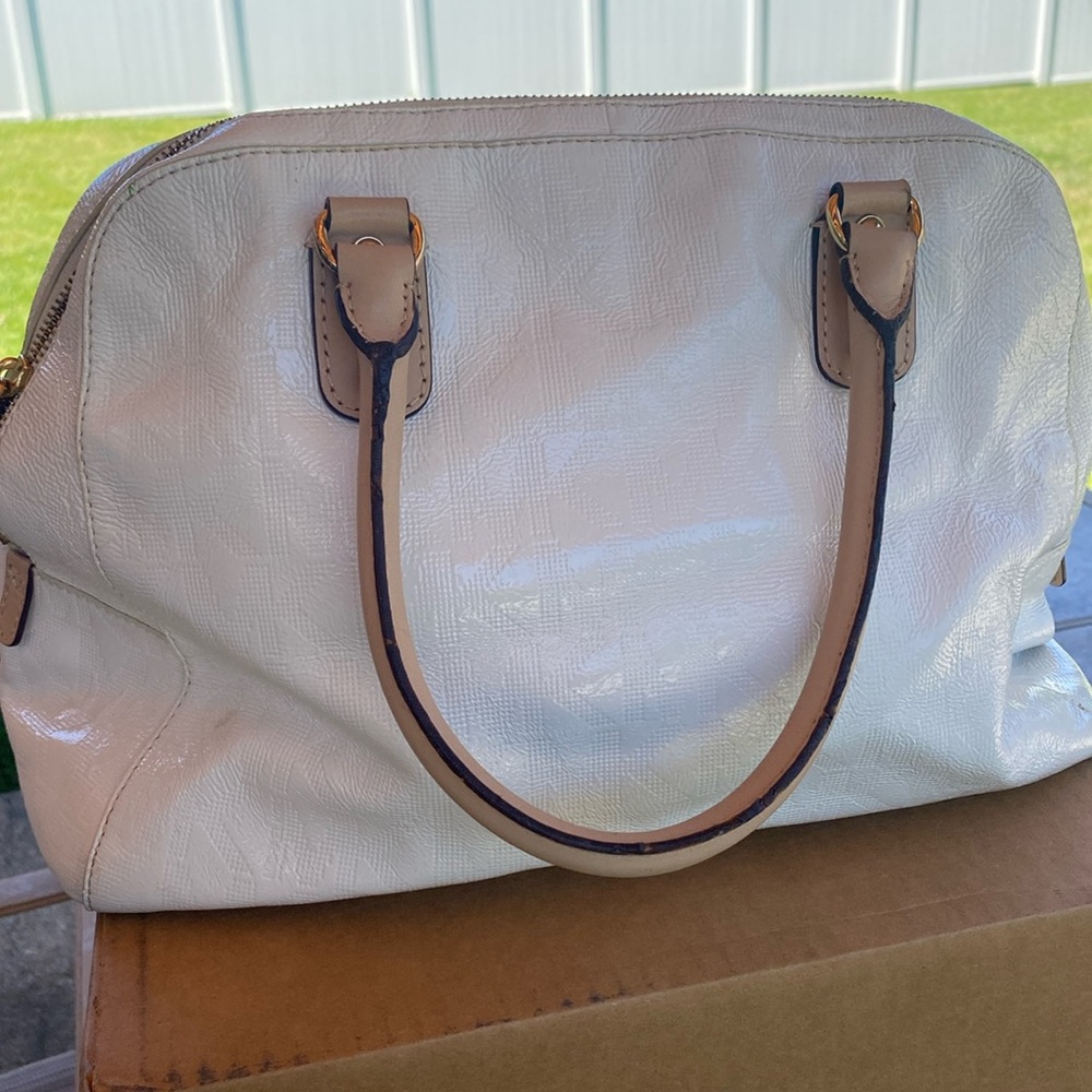 Michael Kors patent leather handbag